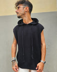 T-shirt Smanicata In Cotone