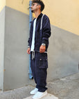 Completo Tuta Cargo Costine Baggy
