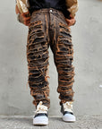 Jeans Ripped Sabbiato