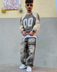 Jeans Baggy Stark Sabbiato