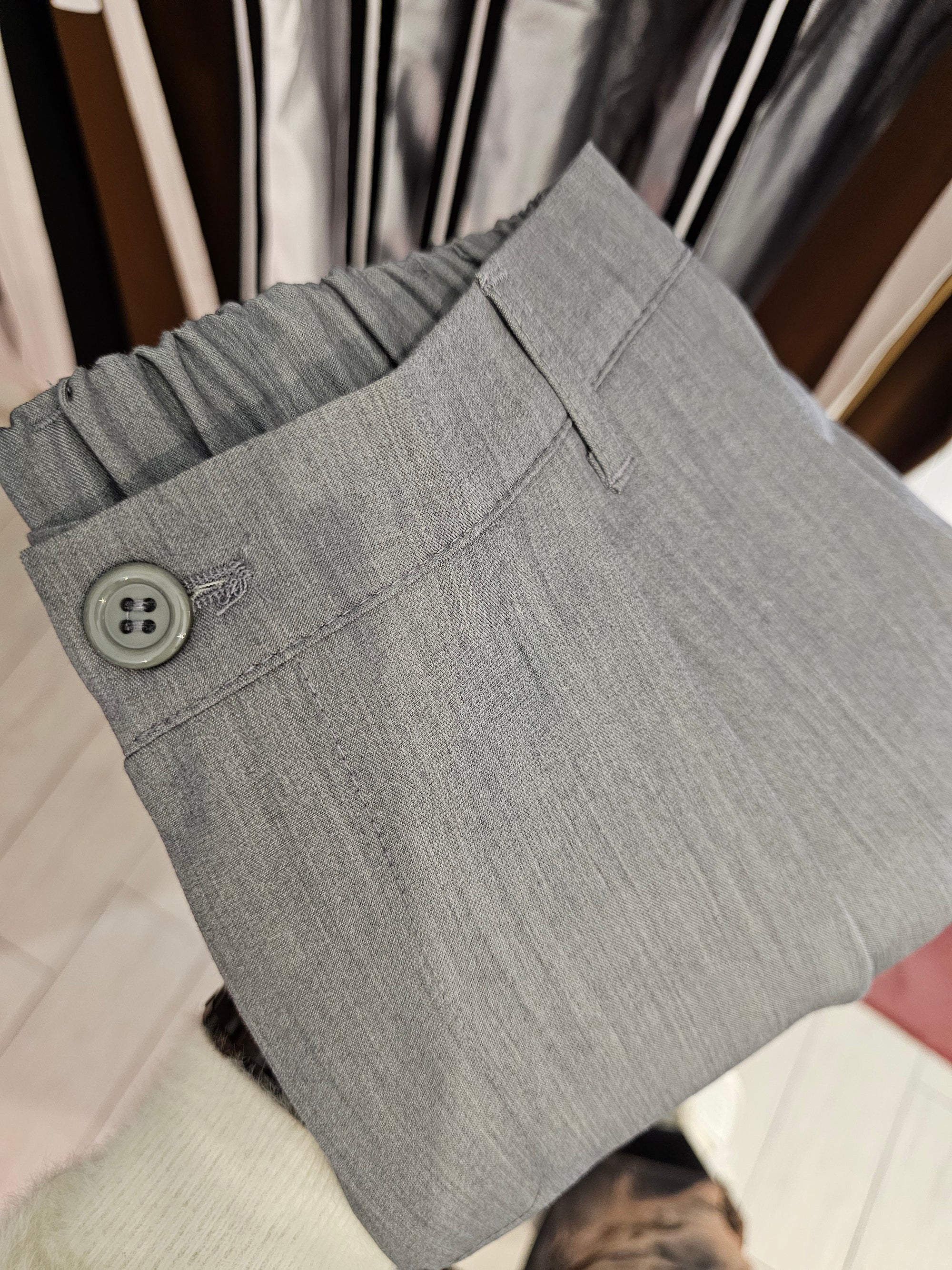 Pantalone Elegante  Primaverile Baggy Fit
