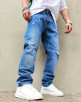 Jeans Baggy Con Rotture