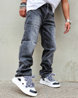 Jeans Baggy Basic Fit Grey