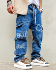 Jeans Cargo Stampa