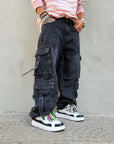 Jeans  Cargo Army Grey Baggy