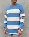 Maglione Rigato Girocollo