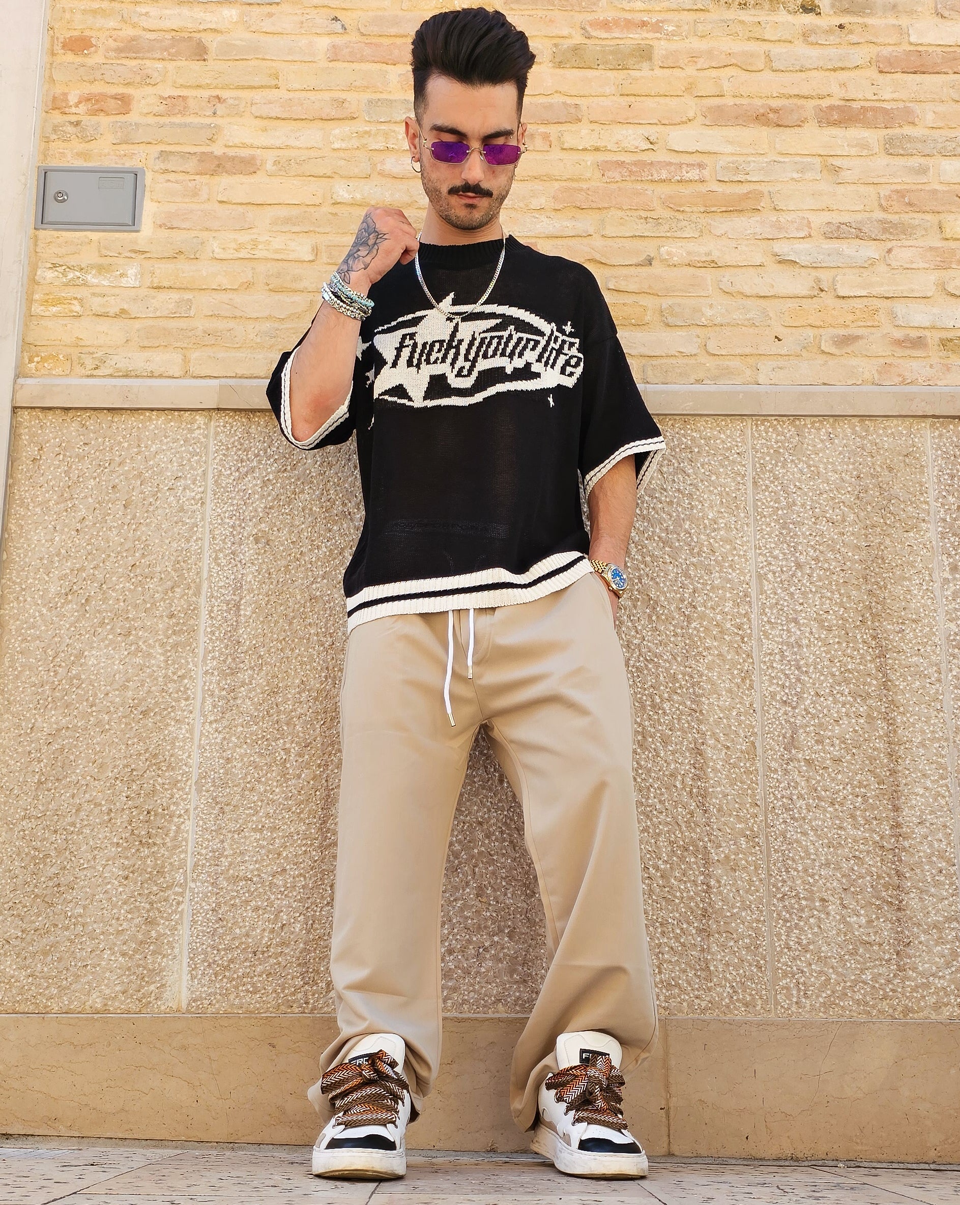 T-shirt  In Filo Fuckyourlife