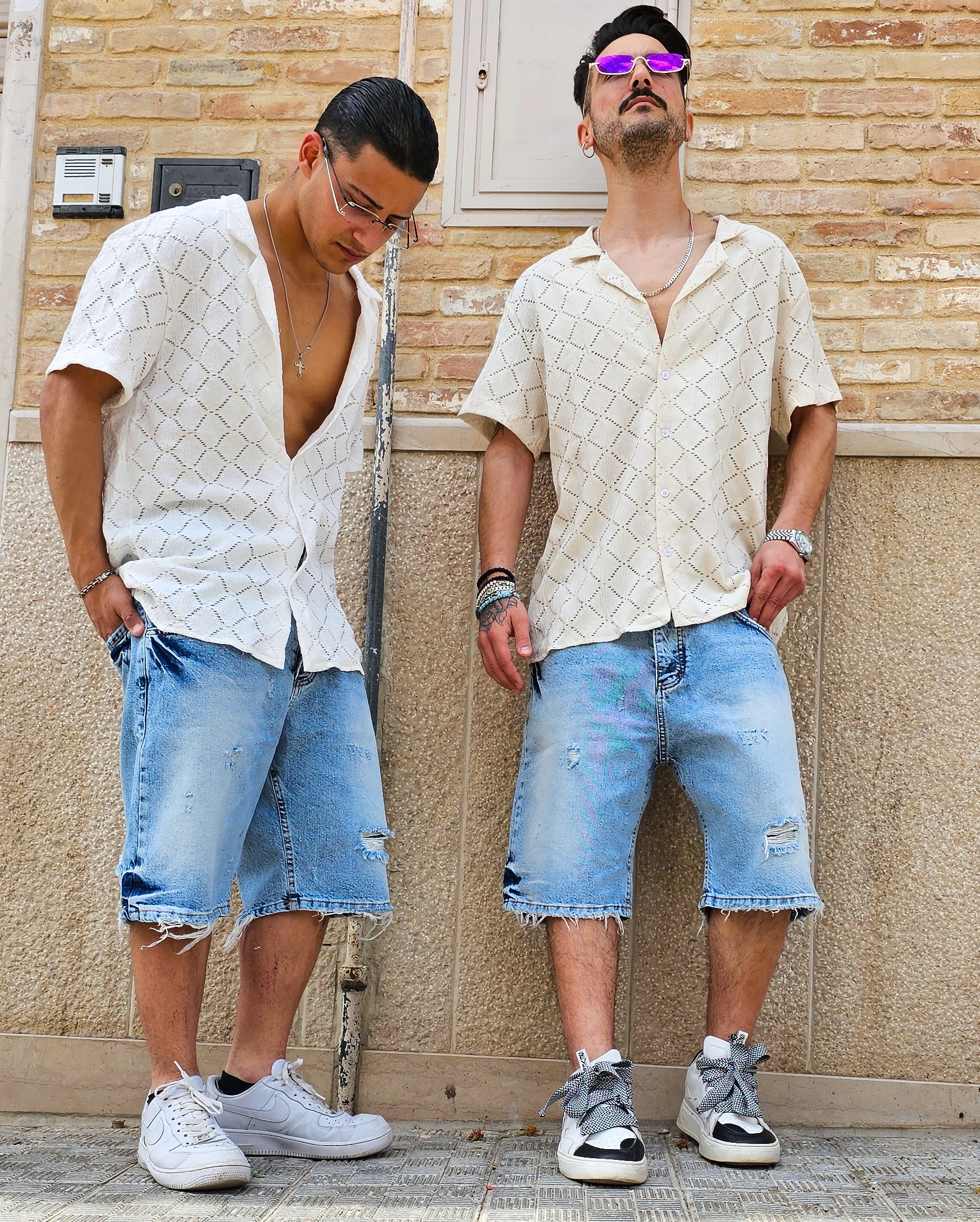 Camicia Monaco Traforata