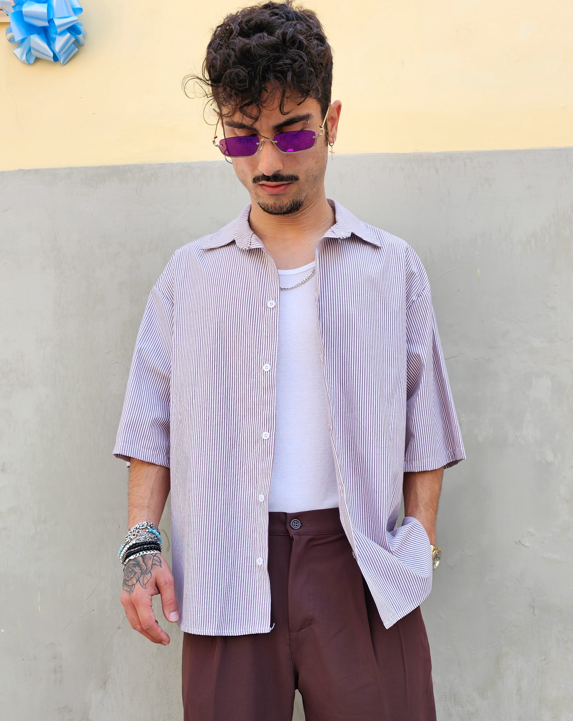 Camicia Ibiza Semiover Millerighe
