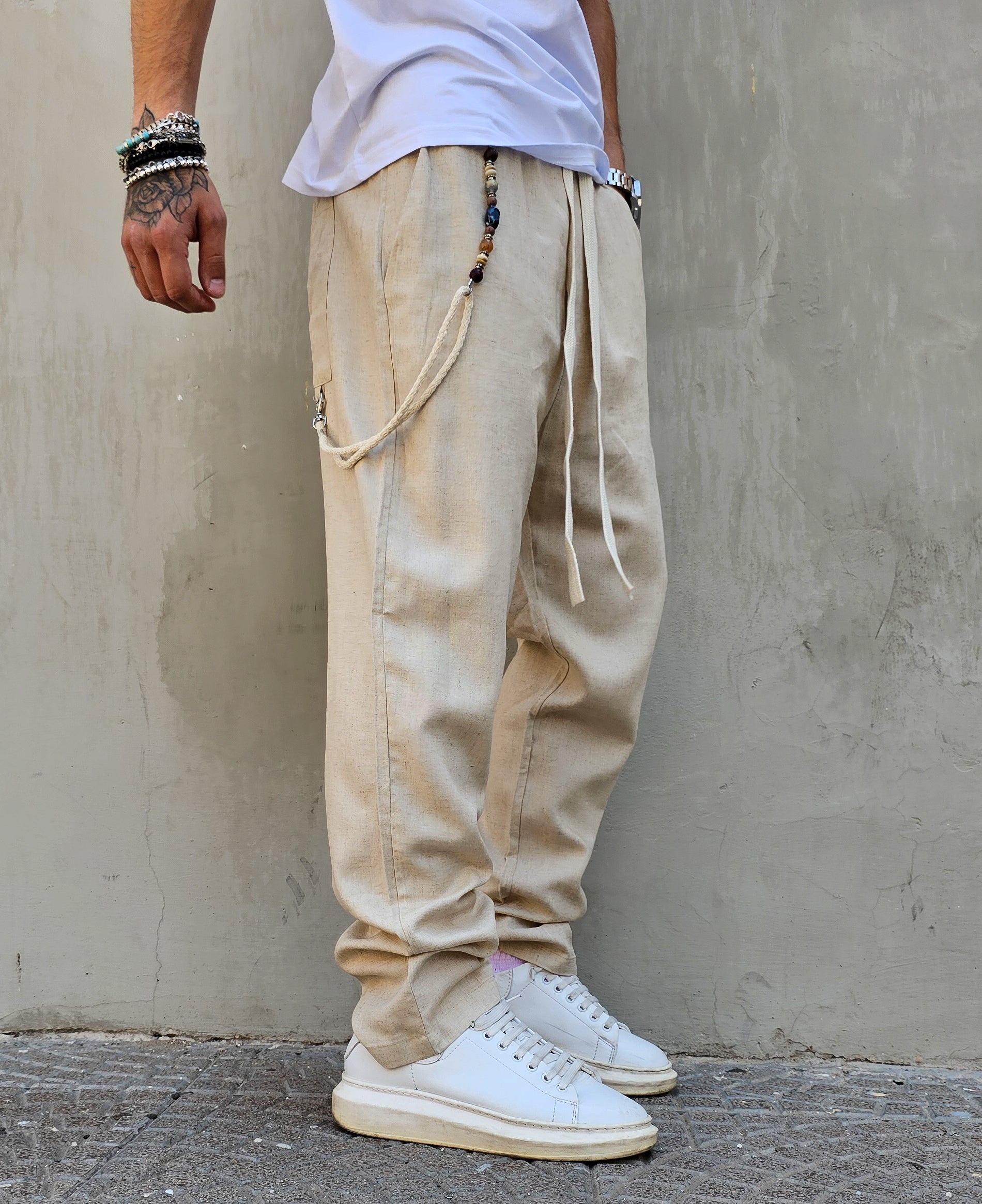 Pantalone in Lino Regolare