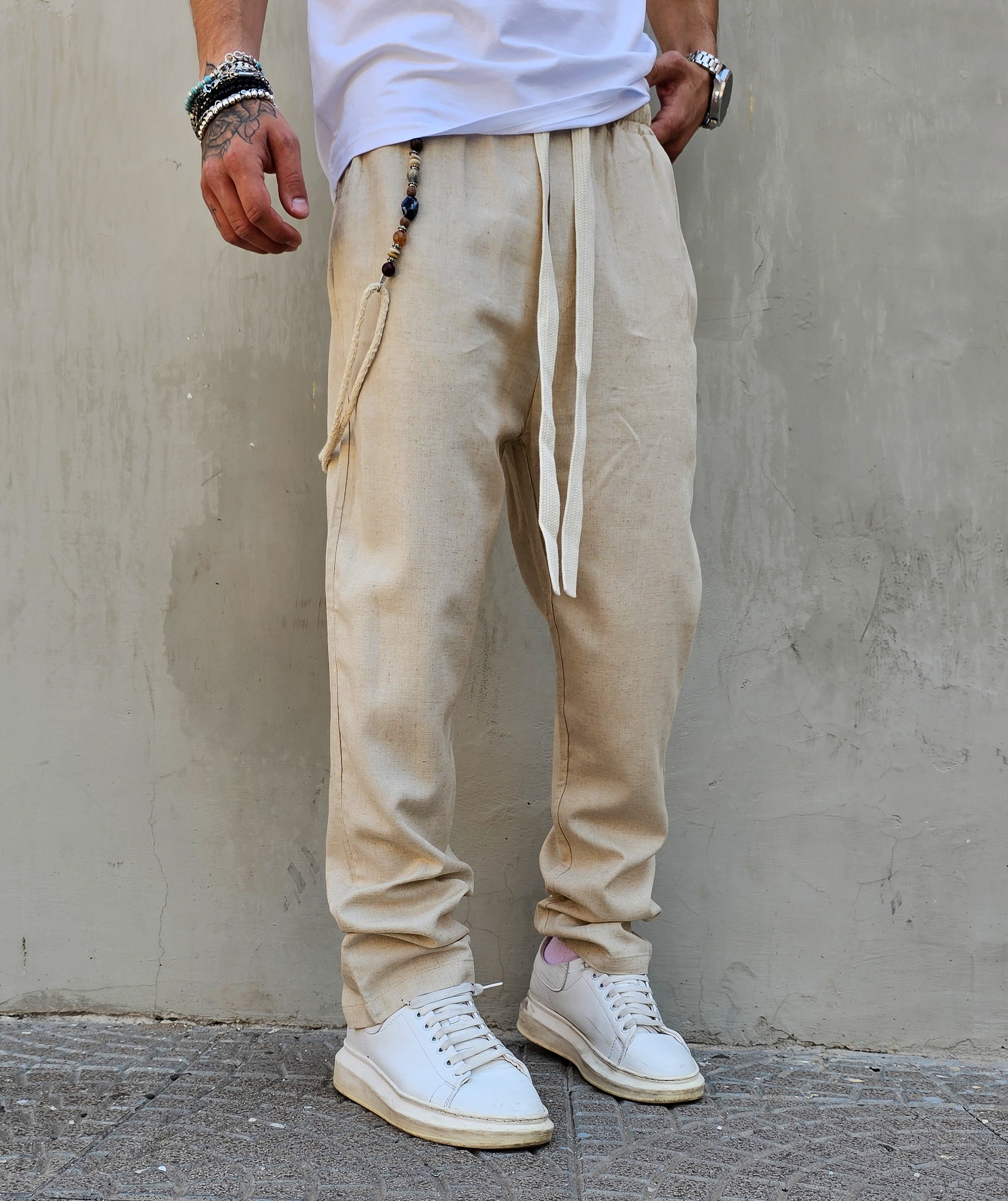 Pantalone in Lino Regolare