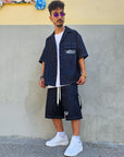 Completo Jeans Fuckyourlife Ricamo