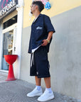 Completo Jeans Fuckyourlife Ricamo