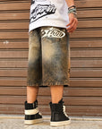 Bermuda Jeans Fuckyourlife Sabbiato