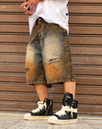 Bermuda Jeans Fuckyourlife Sabbiato