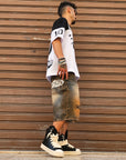 Bermuda Jeans Fuckyourlife Sabbiato