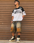 Bermuda Jeans Fuckyourlife Sabbiato