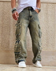 Jeans Cargo Baggy Sfrangiato