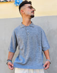 Polo 3 Bottoni Lana