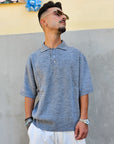 Polo 3 Bottoni Lana