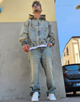 Completo Baggy Sabbiato