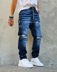 Jeans Mod Dsq Blue Wash