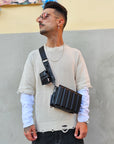 Pochette Uomo Bag Tracolla Cioccolato