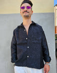 Camicia Oversize Damascata
