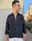 Camicia Oversize Damascata
