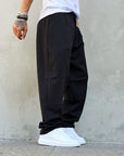 Pantalone Elegante Baggy Fit