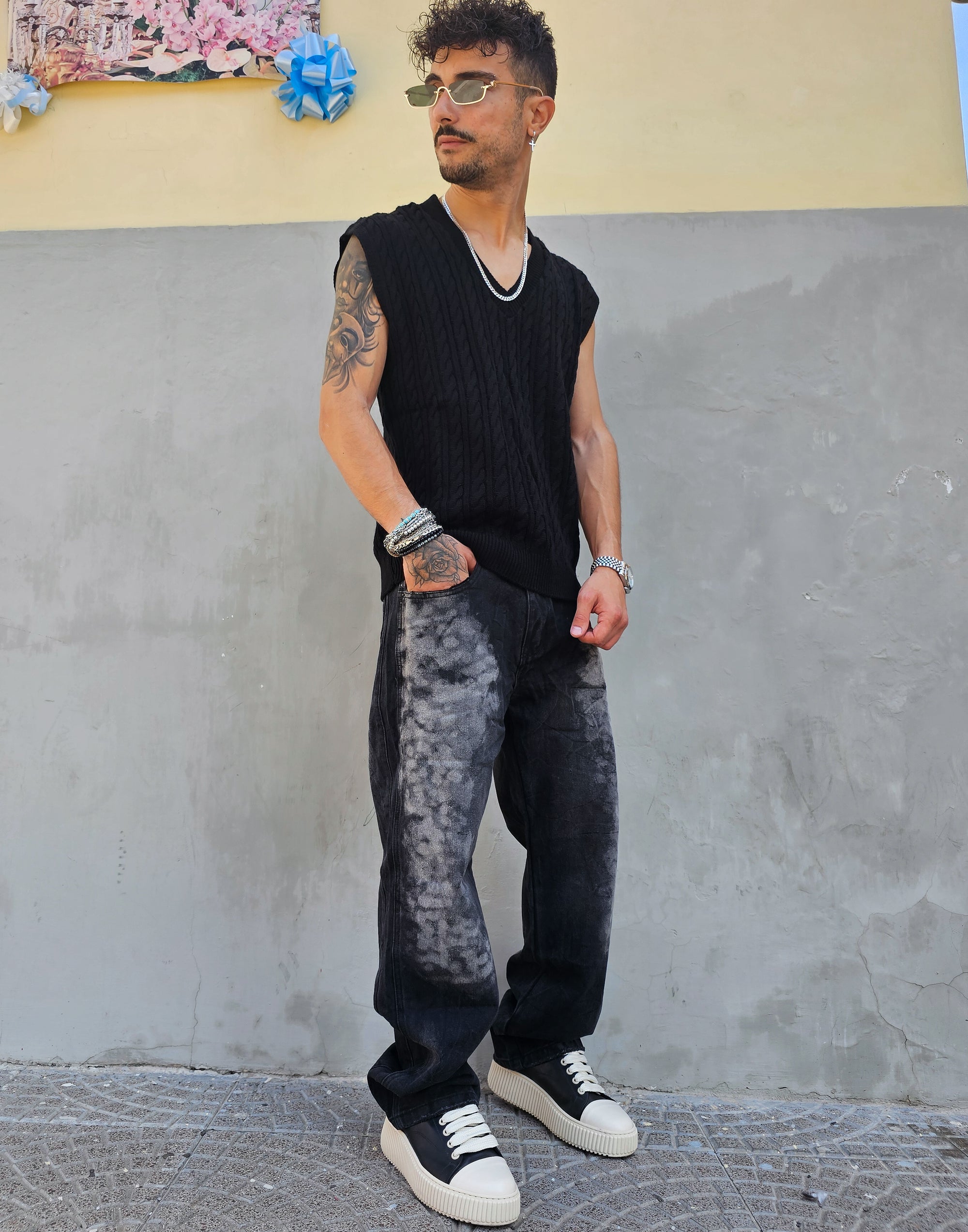 Jeans Baggy Grey Shade