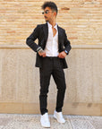 Abito Black Doppiopetto Slim