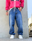 Jeans Baggy Blue Shaded