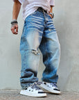 Jeans American Baggy Sabbiato