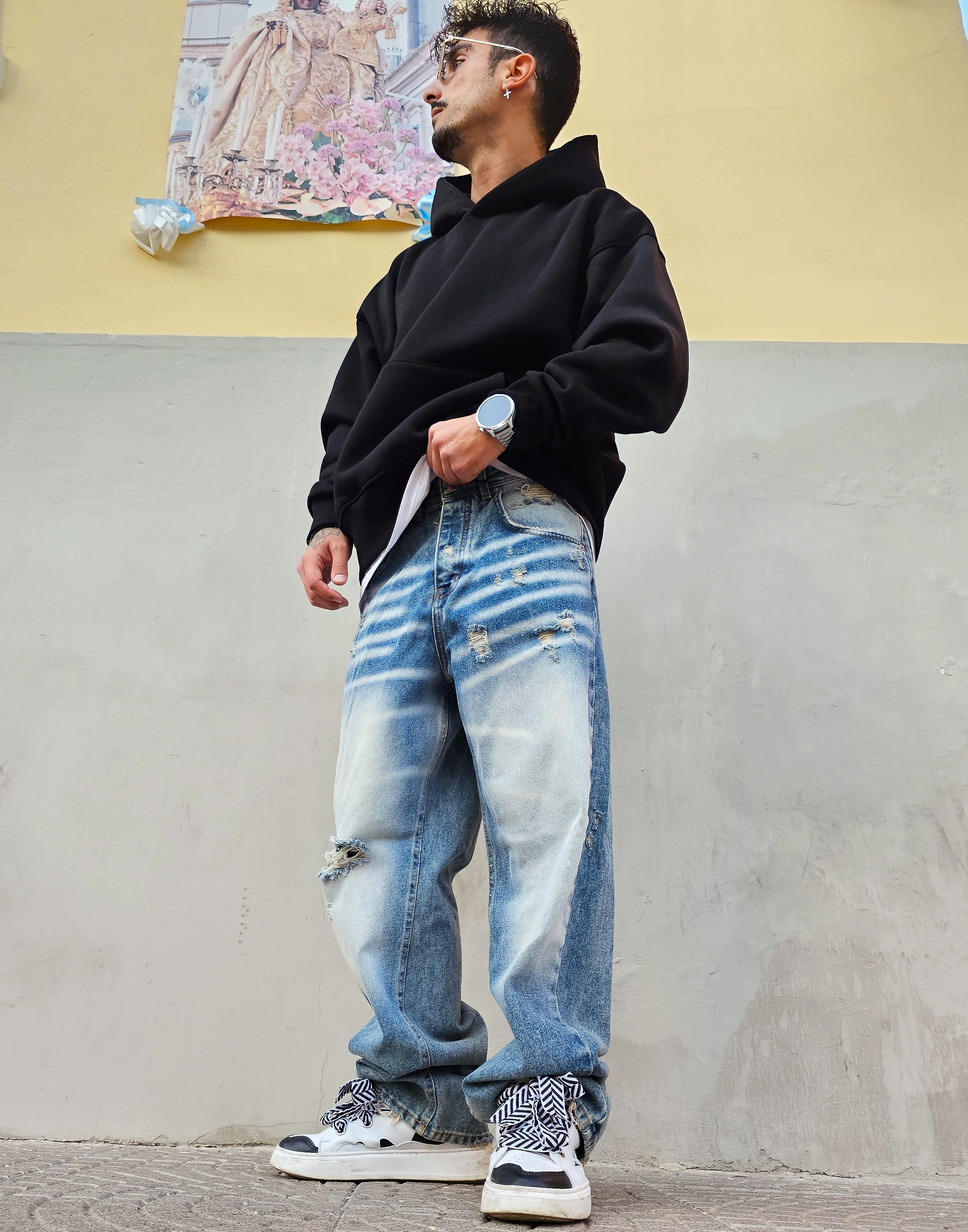 Jeans American Baggy Sabbiato