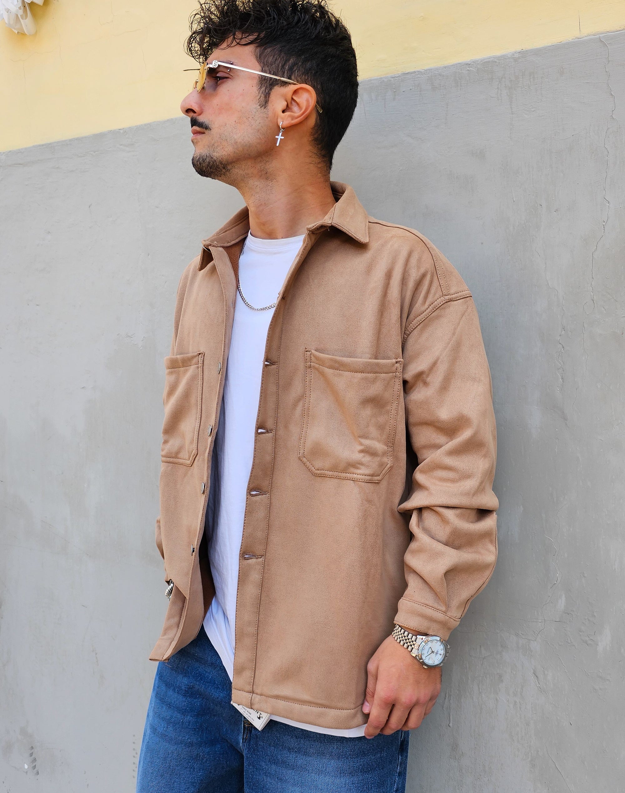 Camicione In Flanella Oversize