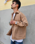 Camicione In Flanella Oversize