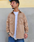 Camicione In Flanella Oversize