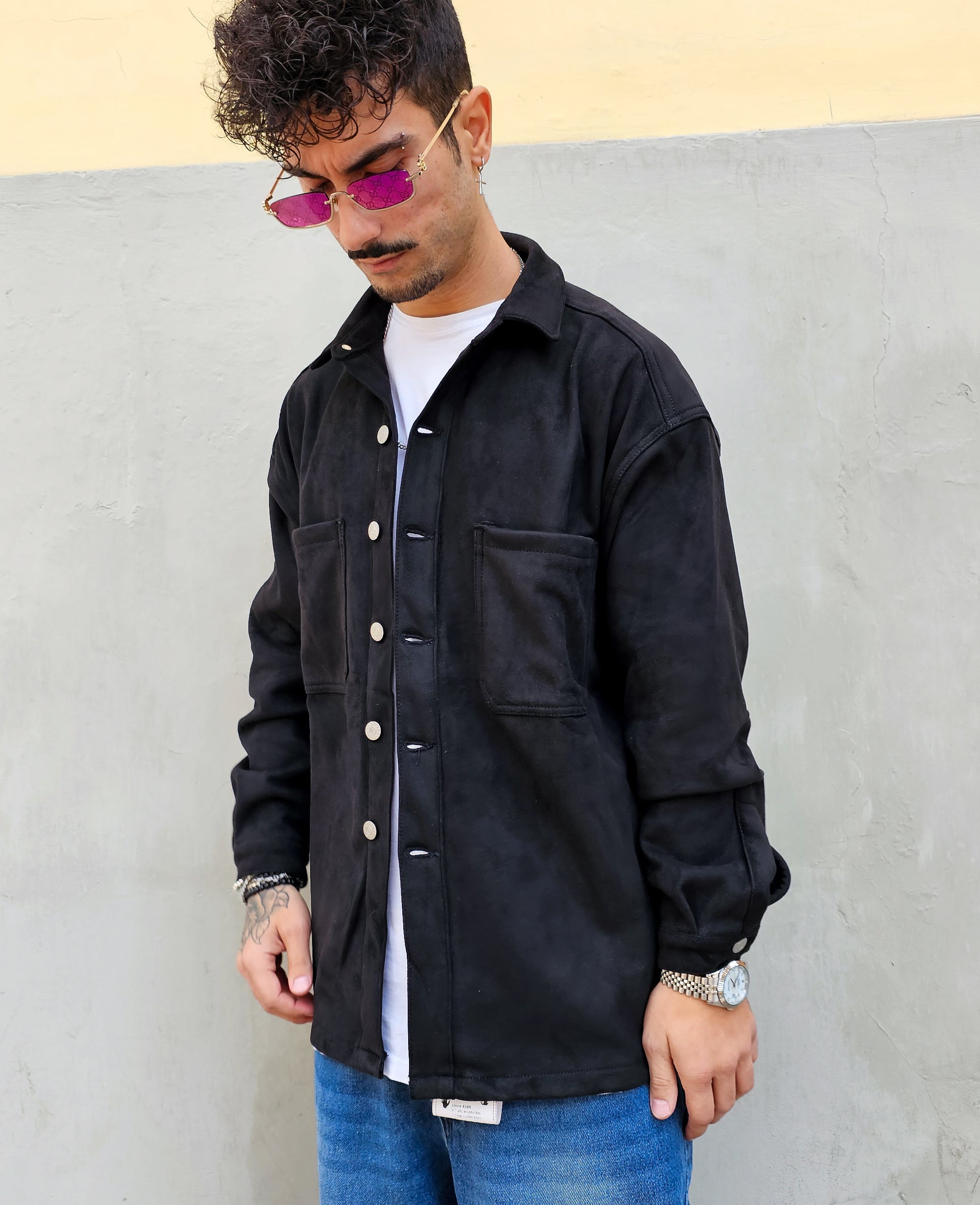 Camicione In Flanella Oversize
