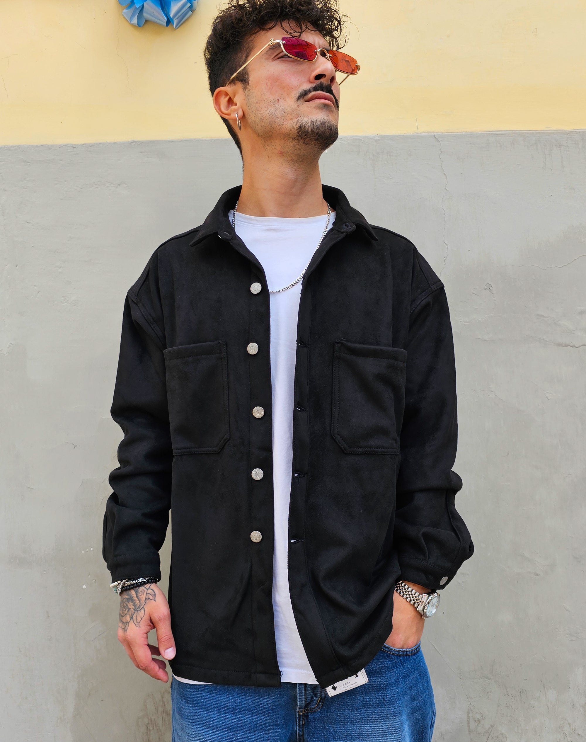 Camicione In Flanella Oversize
