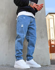 Jeans Basic Fit Rotture