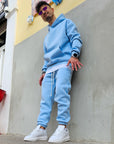 Completo Tuta Felpato Basic Fit
