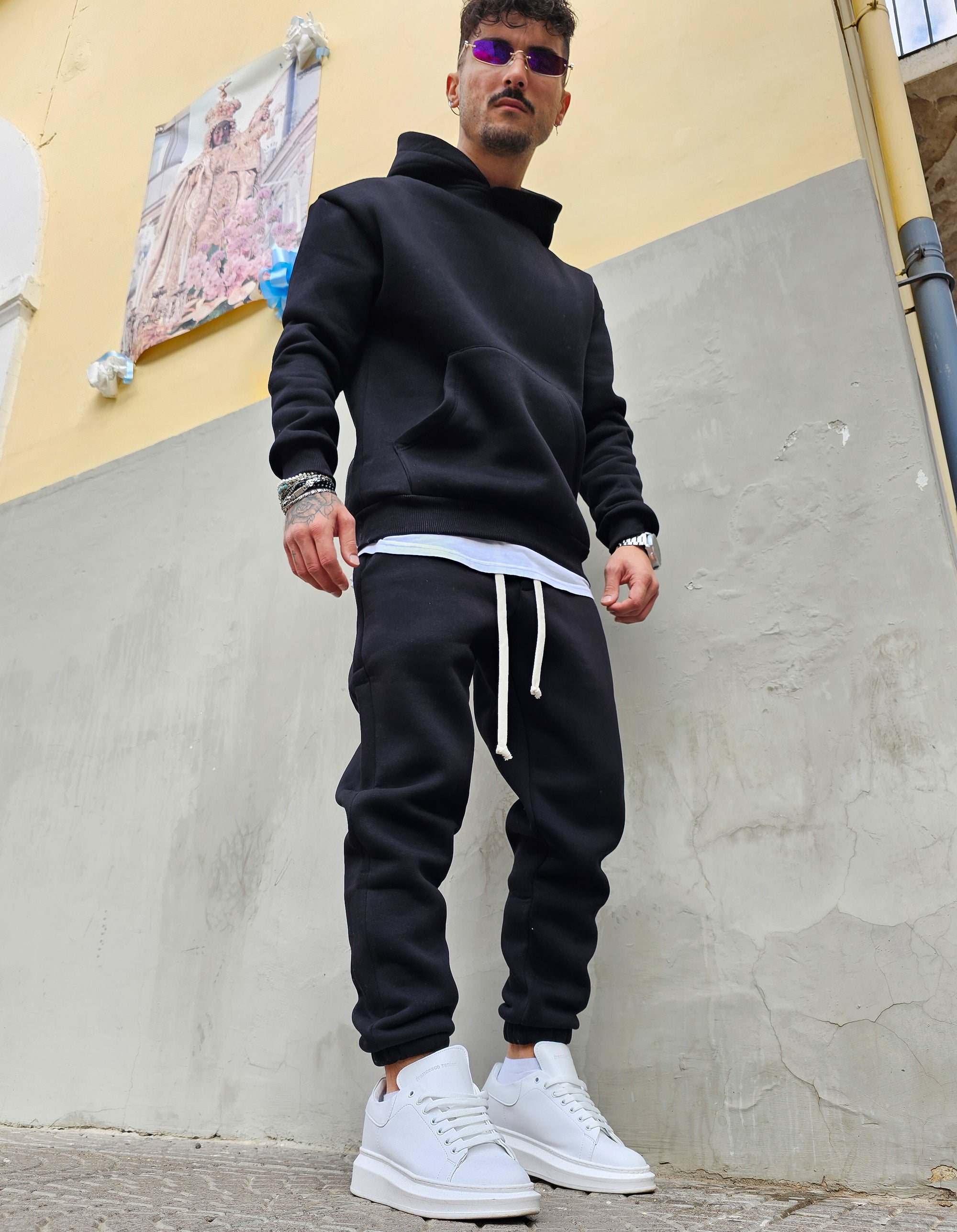 Completo Tuta Felpato Basic Fit