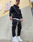 Completo Tuta Felpato Basic Fit
