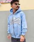 Felpa Hustle Zip Undergroud
