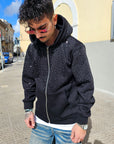 Felpa Zip Diamond