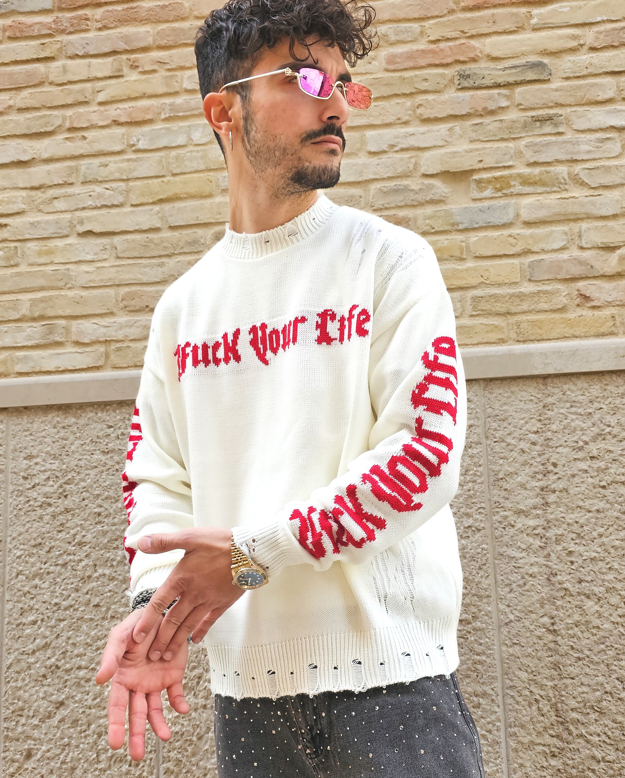 Maglione Rotture Fuckyourlife