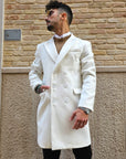 Cappotto DoppioPetto Bianco