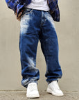 Jeans Baggy Blue Shade