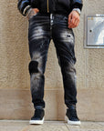 Jeans Mod Dsq Fit Rem Black